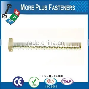 Made In Taiwan Metric Steel Stainless Steel Zinc Finished Coil Bolt thumbnail-6