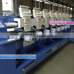 Fushun 908 12 8 Heads Cap Embroidery Machine thumbnail-1