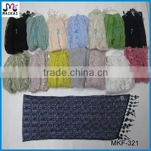 2017 New Design Sexy Women Dubai Scarf thumbnail-1