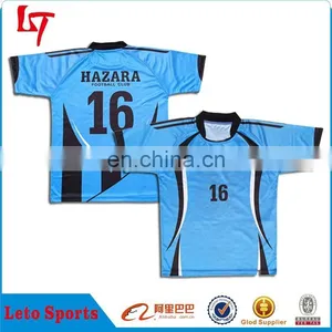 2015 New Style Colorful Custom Blank Rugby Jersey/European Apparel Rugby Unisex Uniforms/Breathable Rugby Football Wear thumbnail-3