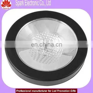 Plastic Glow Flashing Led Coaster Battery Changeable Beer Promotion Item thumbnail-1