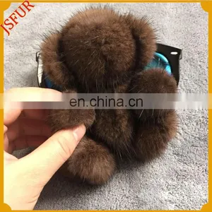 New Cute Wholesale Hat Accessory Genuine Mink Fur Fashion Accessory thumbnail-3