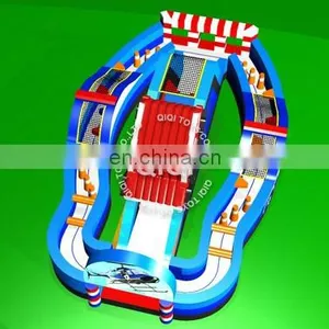 Used Commercial Adult Inflatable Obstacle Course for Sale thumbnail-1