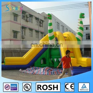 2016 Inflatable Outdoor Adventure Play Equipment Dinosaur Games Children thumbnail-6
