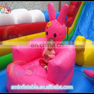 Inflatable Desk Combination Inflatable Slide Combination Jump Bed Inflatable Bouncer thumbnail-4