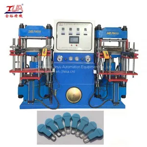 Cheaper Low Price Silicone Zipper Puller Hydraulic Vulcanizing Press Heat Machine thumbnail-1