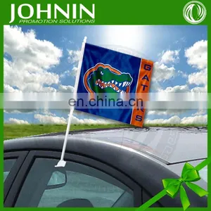 Free Sample Plastic Pole Custom New Design Low MOQ Car Flag thumbnail-4