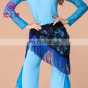 Cheap Tassel Belly Dance Lace Hip Scarf for Women Y-2050# thumbnail-1