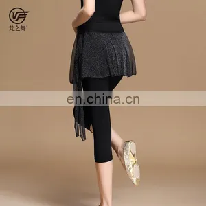 K-4052 Indian Practice Women Soft Fabric Belly Dance Skirt Pant thumbnail-5