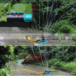 High Quality ABS Plastic Garden Automatic Rotating Nozzle 360 Degree Rotary Automatic Sprinkler Garden Lawn Watering Nozzle thumbnail-5