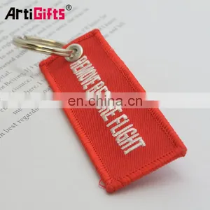 Wholesale New Produce Custom Short Lanyard Embroidered Patterns Wedding Gift Keychain thumbnail-6