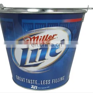 Stainless Steel Beer Bottle Cooler Ice Bucket With Customized Logo thumbnail-5