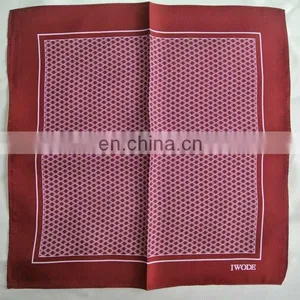 Silk Pocket Squares With Logo thumbnail-1
