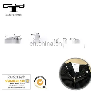 Nickle Free and Eco Friendly Iron Slacks Hook and Eye thumbnail-1