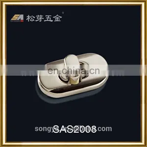 Zinc Alloy Turn Lock Button, Custom Turning Button Lock, Plated Turn Button Lock thumbnail-3