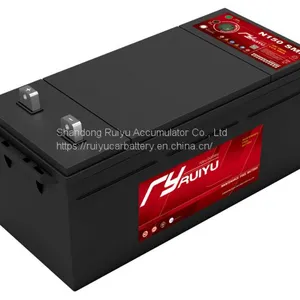 12v 150ah N150 Japan Standard Sealed Maintenance Free Lead Acid Truck Car Battery thumbnail-1