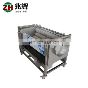 Cheap Price Carrot Vegetable Potato Peeler Turnip Ginger Brush Washing and Peeling Machine thumbnail-7