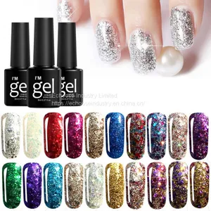 20 Colors Diamond UV Nail Gel Polish Soak-off Full Color Long Lasting Nail Art thumbnail-1