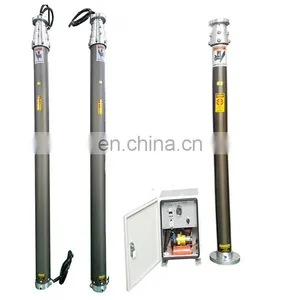 8.4m Inner Cable Telescopic Mast Surveillance Camera Tower thumbnail-2