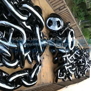 Welded Carbon Steel Stud Anchor Chain thumbnail-2