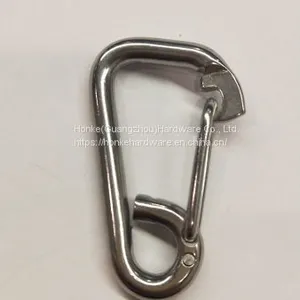 DIN Type Stainless Steel 316 Spring Marine Wire Delta Wire Snap Hook thumbnail-3
