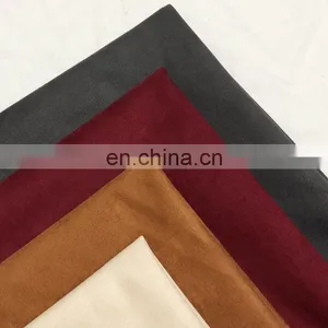 100% Polyester Garment Car Seat Sofa Warp Suede Upholstery Fabric thumbnail-1