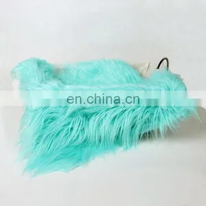50*60cm 11Colors Faux Fur Nursery Swaddling Blankets Newborn Photography Props Baby Receiving Blanket thumbnail-1