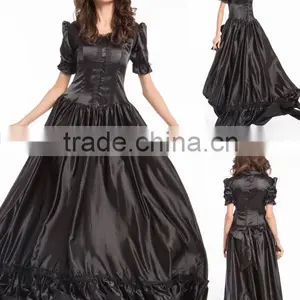 Walson Deluxe Women Medieval Costumes Retro Party Women Costume Medieval Dress for Sale thumbnail-3