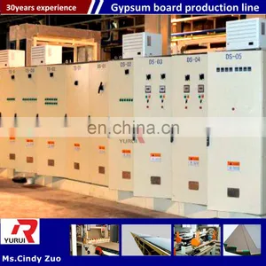 Normal Automatic Paper Faced Gypsum Board Machine Yurui Supplier/paper-surface Plasterboard Production Lineproduction Line thumbnail-2