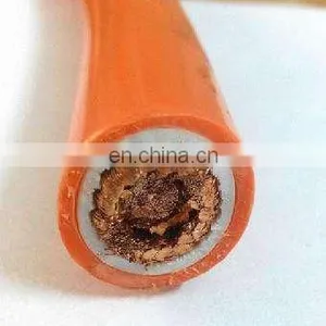 Flexible Pure Copper Rubber Insulated 185mm2 Rubber Welding Cable thumbnail-1