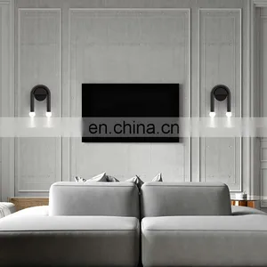 New Product Ideas 2021 Modern Wall Sconce LED Wall Lamp Cool White U-shaped Double Head Wall Lights thumbnail-4