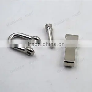 2 Pcs Alloy Adjustable Paracord Buckle U-shaped Survival Shackle thumbnail-3