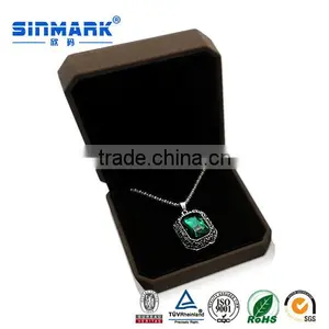 Luxury Velvet Jewelry Box for Ring, Custom Logo Printed Jewelry Gift Boxes Wholesale thumbnail-1