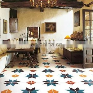American Retro Bathroom Tile Non-slip Floor Tile thumbnail-4