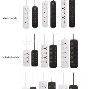Power Strip With Master Switch Extension Cord With USB Electric Switch and Socket A03 thumbnail-4