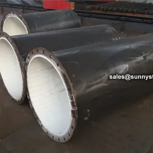 Large Diameter Ceramic Patch Composite Pipe thumbnail-1