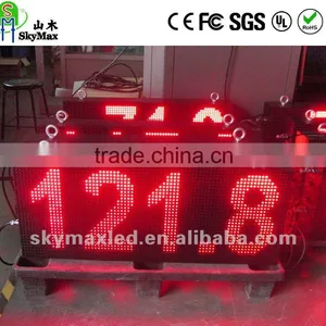 Outdoor Scrolling/Moving Single Color Hanging LED Message Sign thumbnail-1