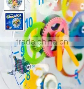 DIY Clock Kit Plastic Clock for Children Toys BUILD YOUR OWN CLOCK thumbnail-1