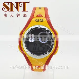 Hot Sale Plastic LCD Watch Water Resistant Watch thumbnail-1