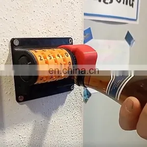 Restaurant Bar Wall Mounted Beer Counter Bottle Opener With Counter thumbnail-2