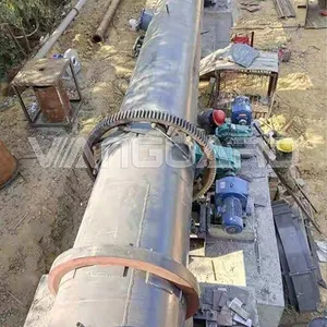 Hot Sale Factory Price Rotary Kiln Drum Dryer Cow Dung Dryer Clay Dryer thumbnail-5