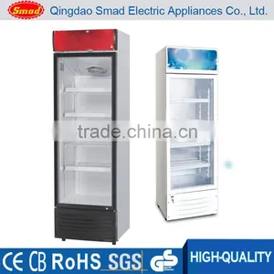 280L High Quality Upright Supermarket Display Refrigerator thumbnail-1