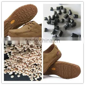 Black TPR Granules for Shoes Sole/leather Shoe thumbnail-1