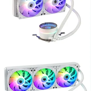CPU 360 AIO Radiator 240 Integrated Water-cooled Heat Sink Supports 4th to 13th Generation INTEL AMD AM5 5V ARGB 3PIN AURA SYNC thumbnail-3
