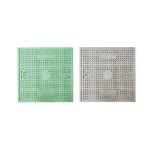 OEM Composite Resin Square Water Supply Drainage Inspection Manhole Cover thumbnail-1