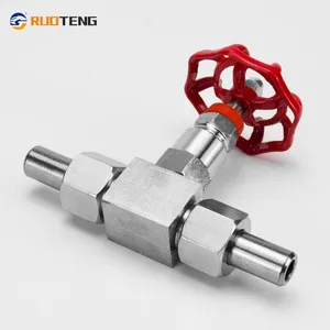 [RUOTENG] J23W Heavy Duty High Pressure Stainless Steel 304 Welded Globe Valve/ Neelde Valve thumbnail-3