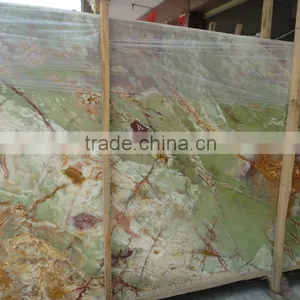 Factory Supply Well Polished Luxury Green Onyx Slabs thumbnail-4