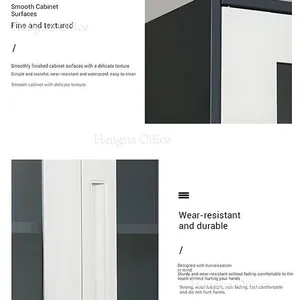 Customized Lockable Filing Cabinet With Glass Door for Office and Legal Documents – Professional Specification thumbnail-4