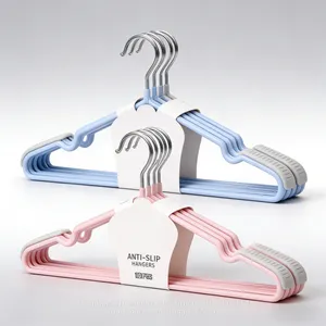 Non-Slip Clothes Hangers Heavy Duty Space Saving Hangers for Closet thumbnail-3