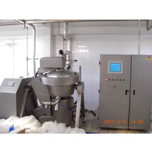 Processed Cheese Processing Line Dairy Cheese Steam Cooker thumbnail-2